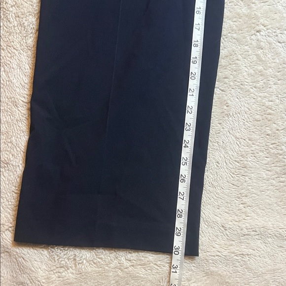 NWT Women's Navy Wide-Leg Dress Pants sz 10 x 31 - Picture 4 of 7